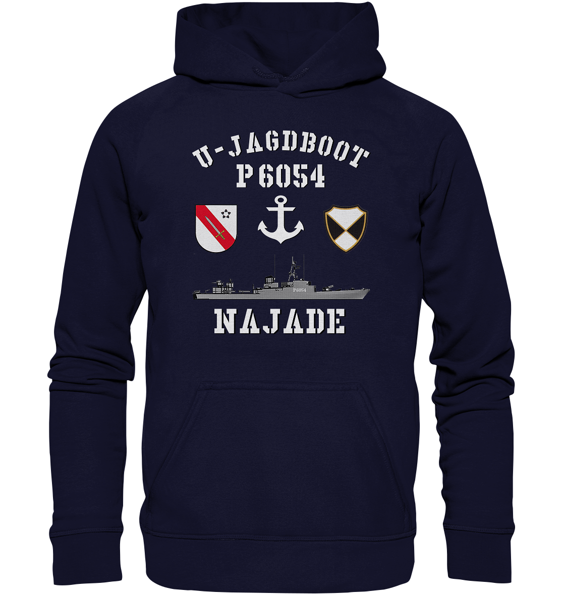 U-Jagdboot P6054 NAJADE Anker - Basic Unisex Hoodie