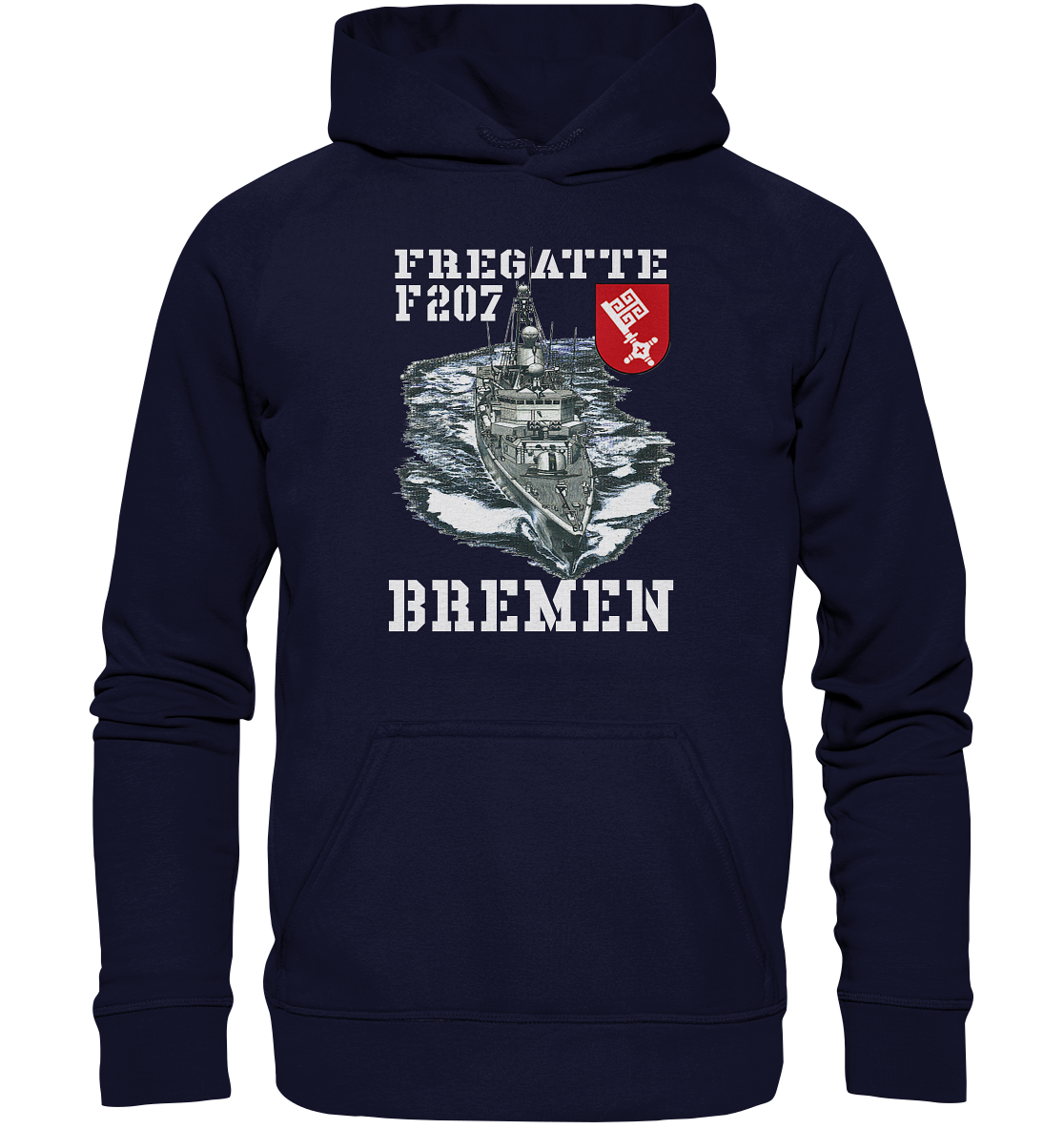 Fregatte F207 BREMEN - Basic Unisex Hoodie
