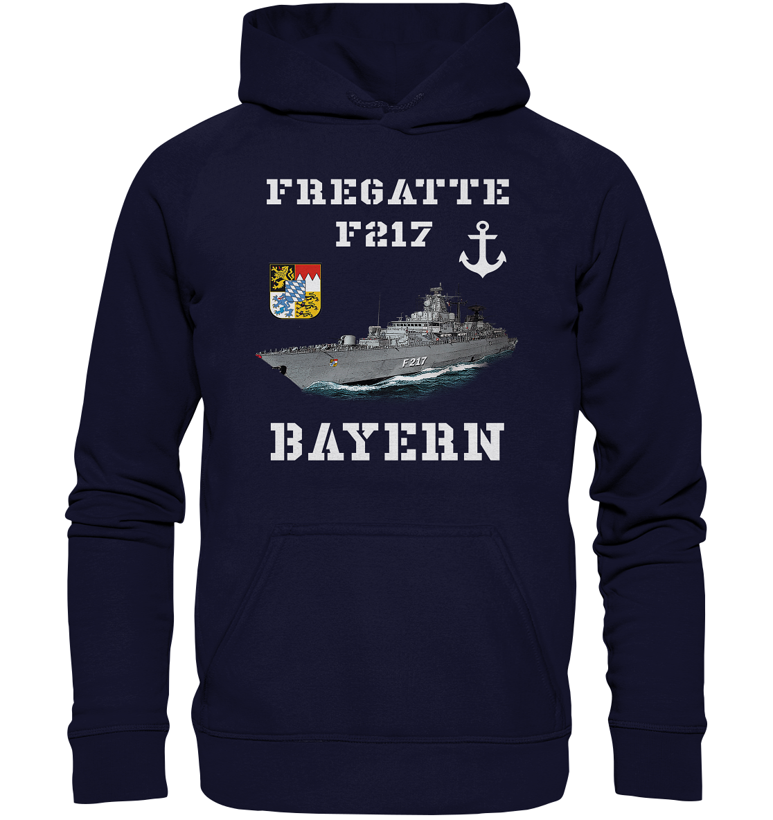 F217 Fregatte BAYERN - Basic Unisex Hoodie