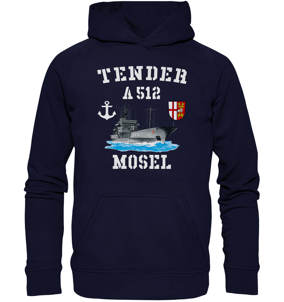 Tender A512 MOSEL Anker - Basic Unisex Hoodie