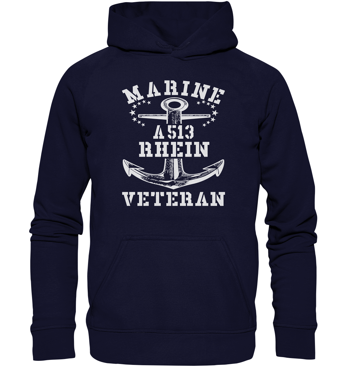 Tender A513 RHEIN Marine Veteran - Basic Unisex Hoodie