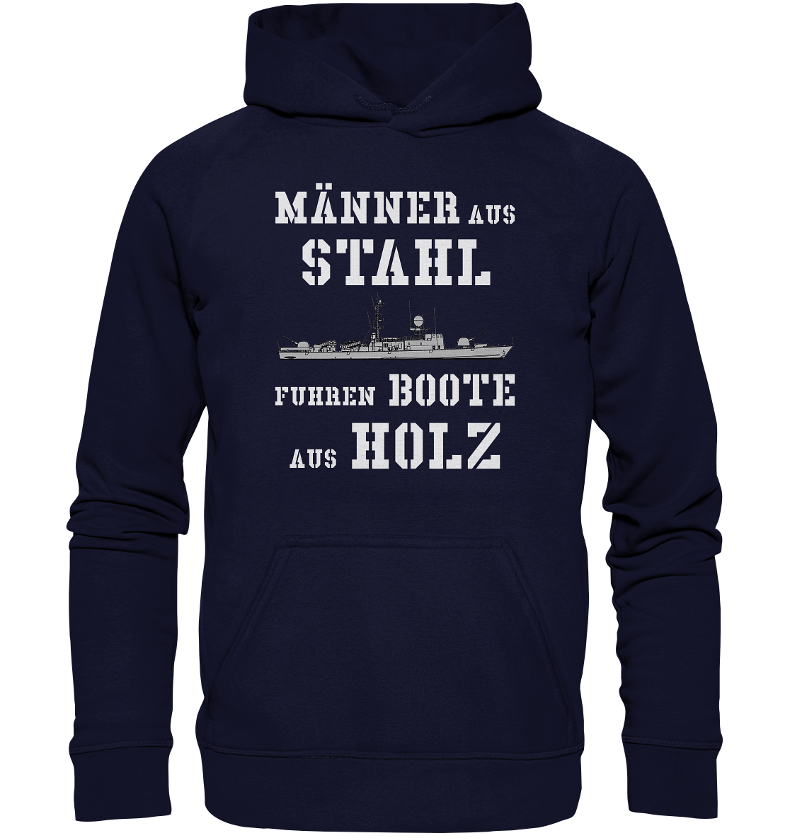 Männer aus Stahl... SBoot 143er - Basic Unisex Hoodie