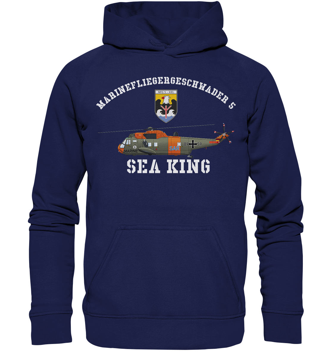 MFG5 SEA KING - Basic Unisex Hoodie
