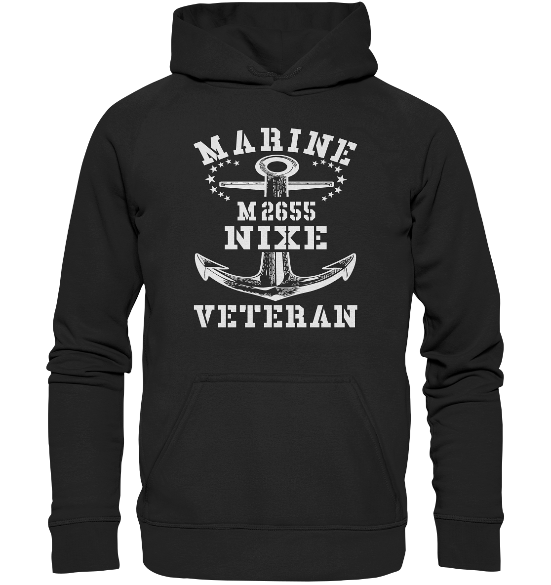 BiMi M2655 NIXE Marine Veteran - Basic Unisex Hoodie