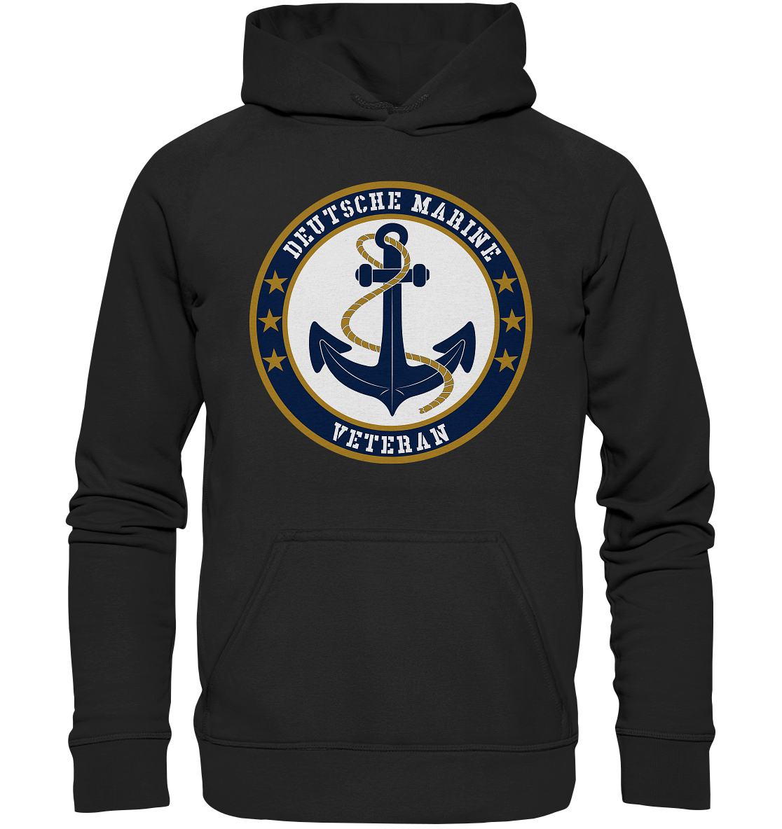 DEUTSCHE MARINE Veteran - Basic Unisex Hoodie