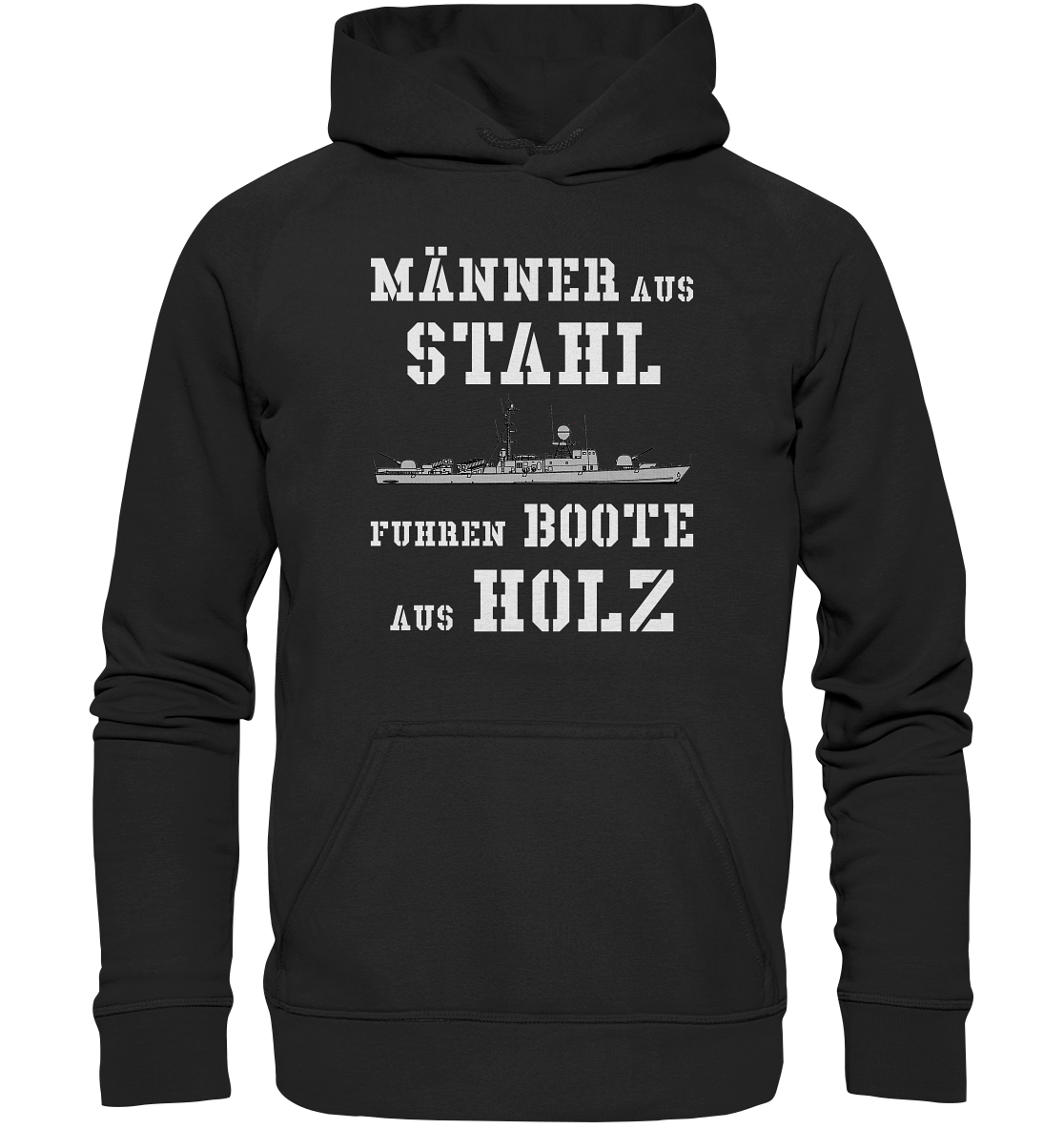 Männer aus Stahl... SBoot 143er - Basic Unisex Hoodie