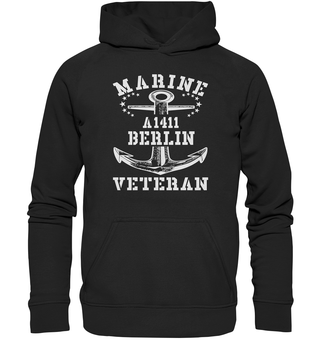 EGV A1411 BERLIN Marine Veteran - Basic Unisex Hoodie