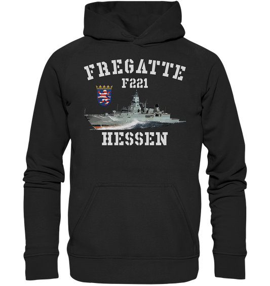 F221 Fregatte HESSEN - Basic Unisex Hoodie