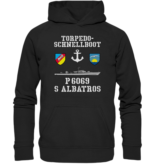 Torpedo-Schnellboot P6069 ALBATROS Anker - Basic Unisex Hoodie