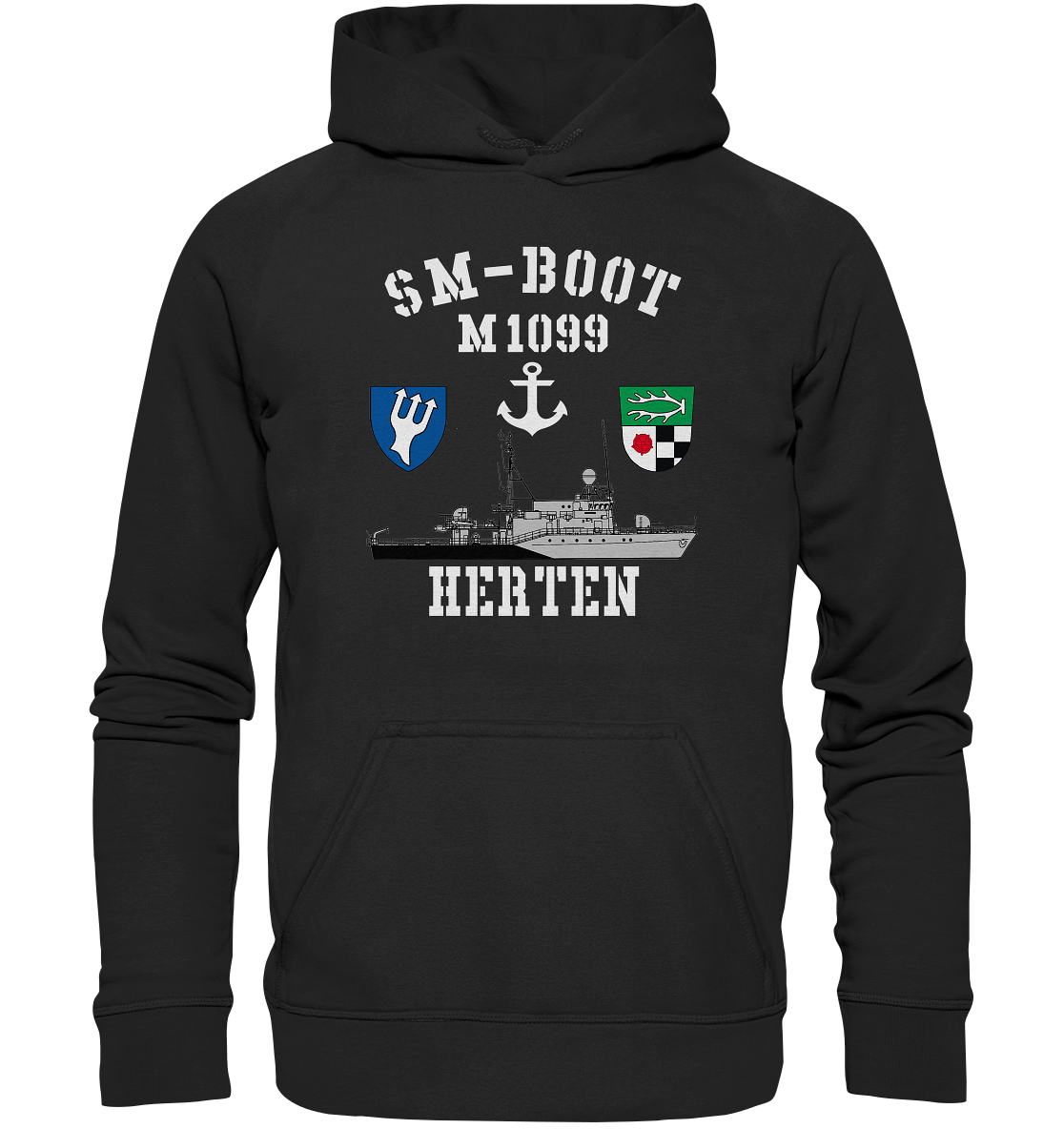 SM-Boot M1099 HERTEN Anker - Basic Unisex Hoodie