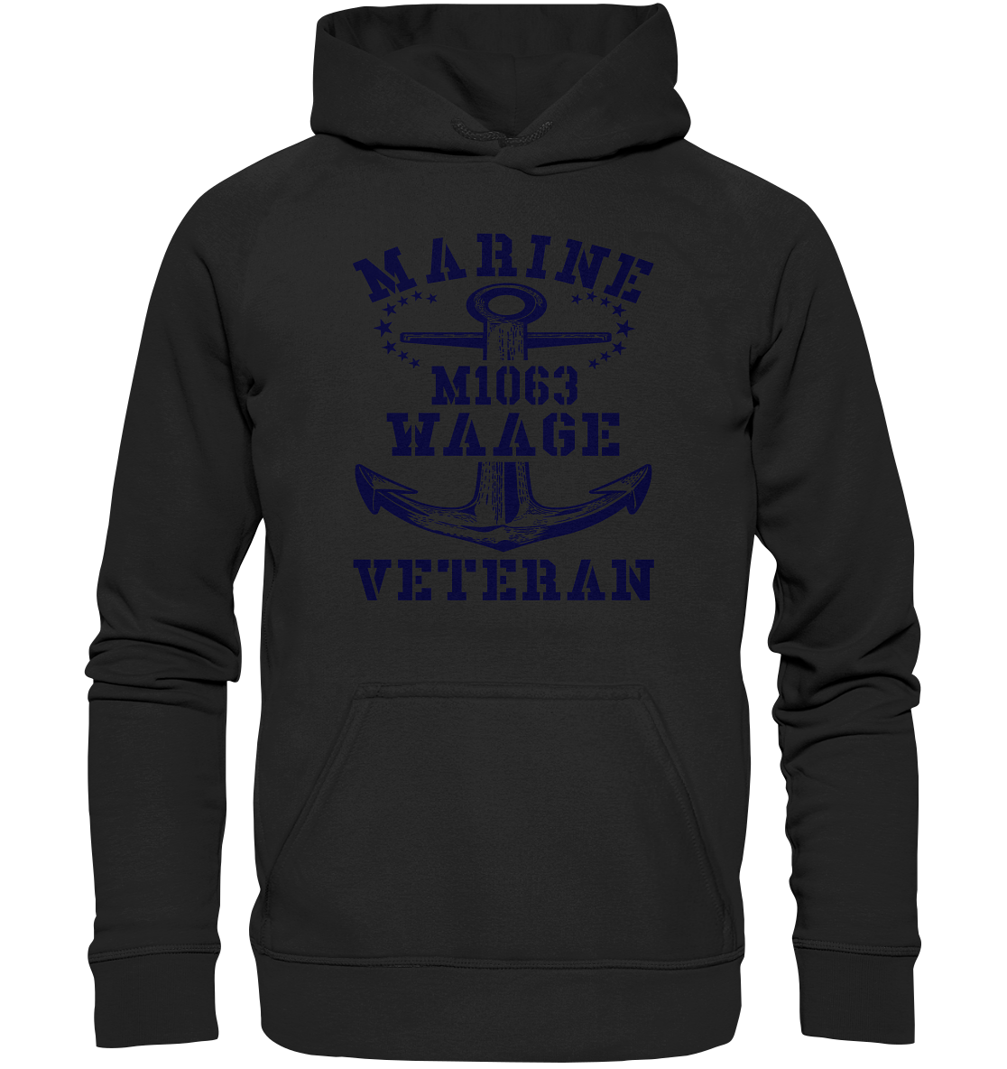 SM-Boot M1063 WAAGE Marine Veteran - Basic Unisex Hoodie