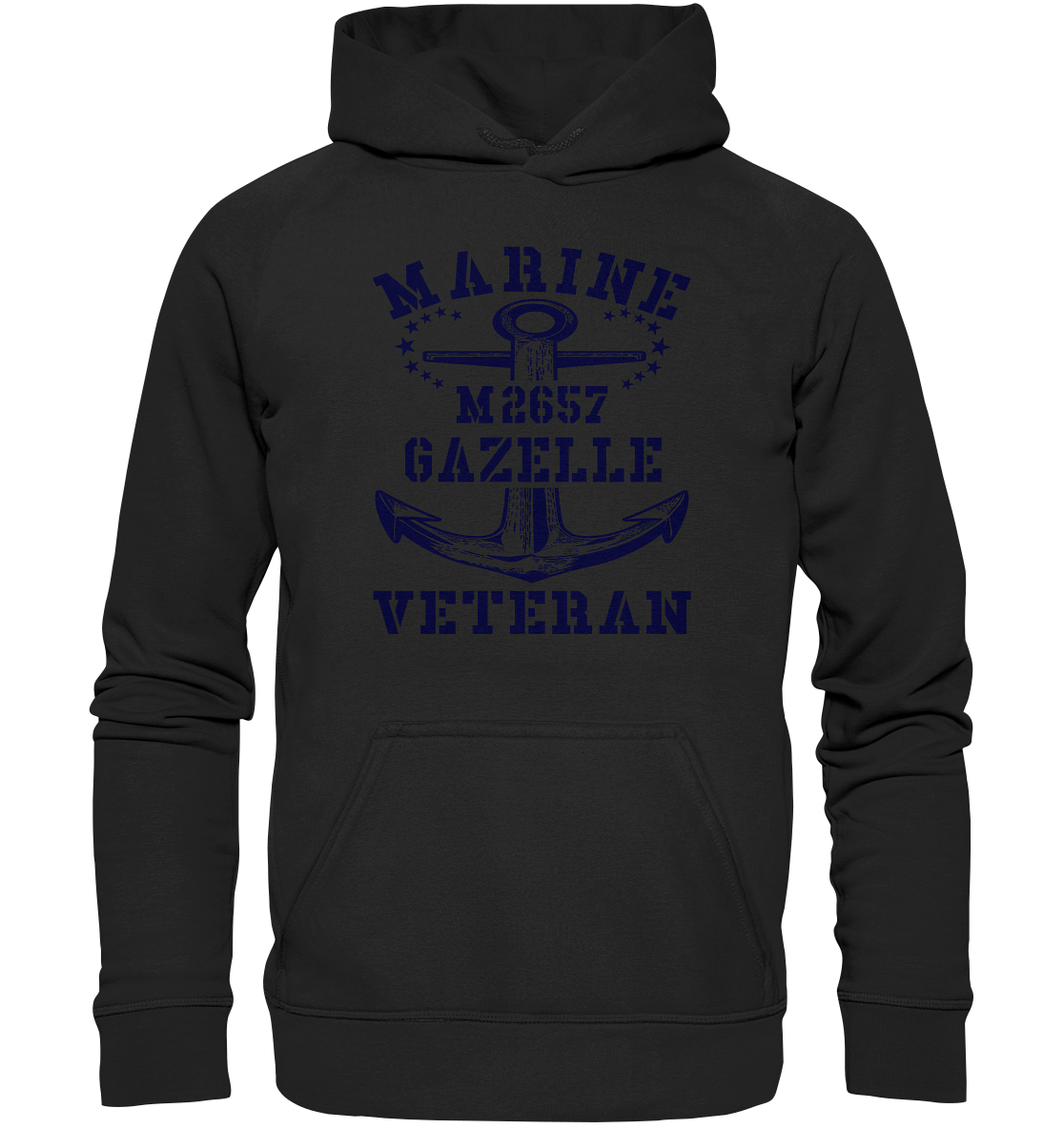 BiMi M2657 GAZELLE Marine Veteran - Basic Unisex Hoodie