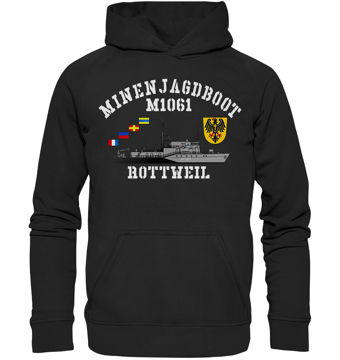 Mij.-Boot M1061 ROTTWEIL - Basic Unisex Hoodie