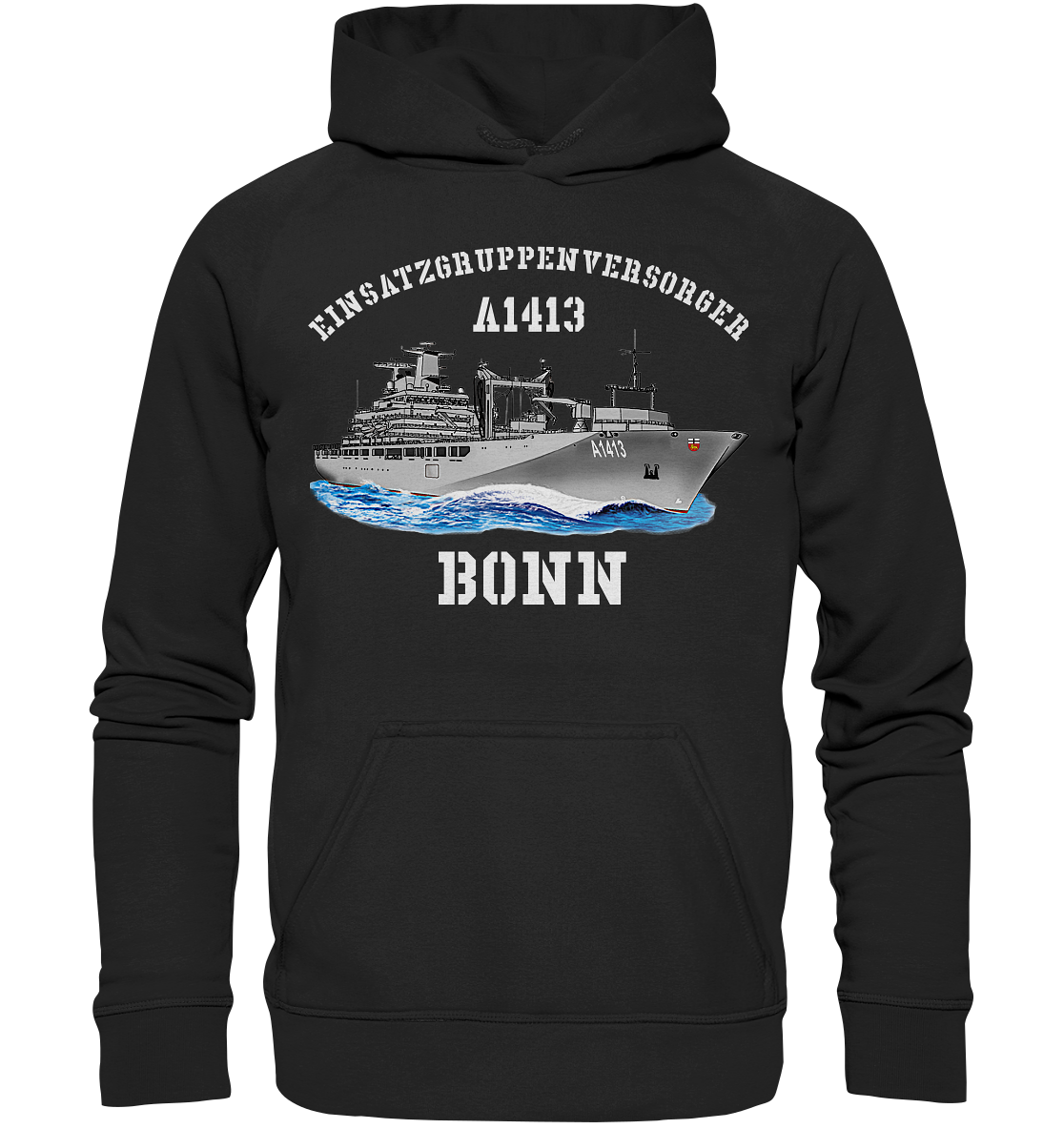 EGV A1413 BONN - Basic Unisex Hoodie