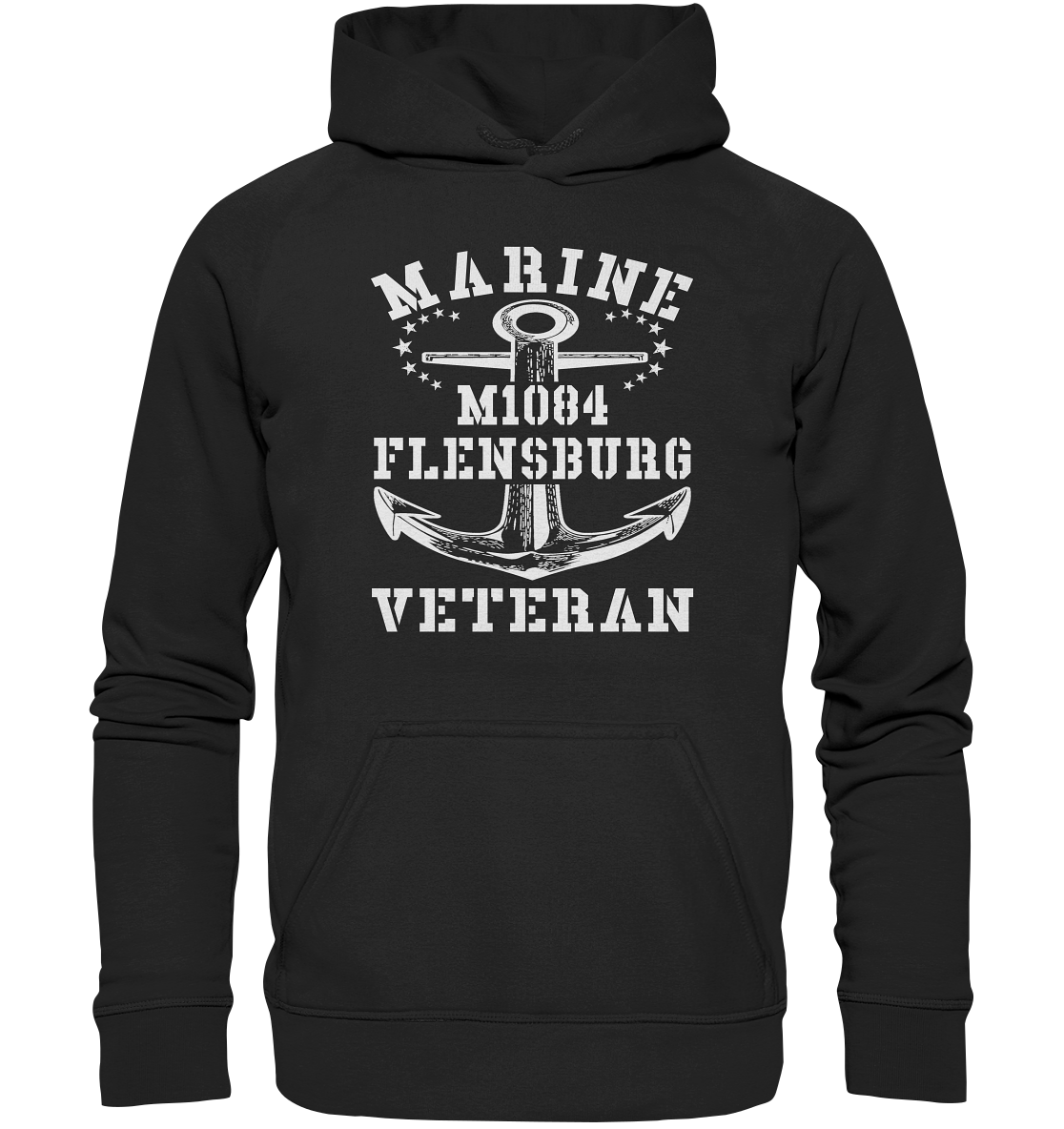 Marine Veteran M1084 FLENSBURG - Basic Unisex Hoodie
