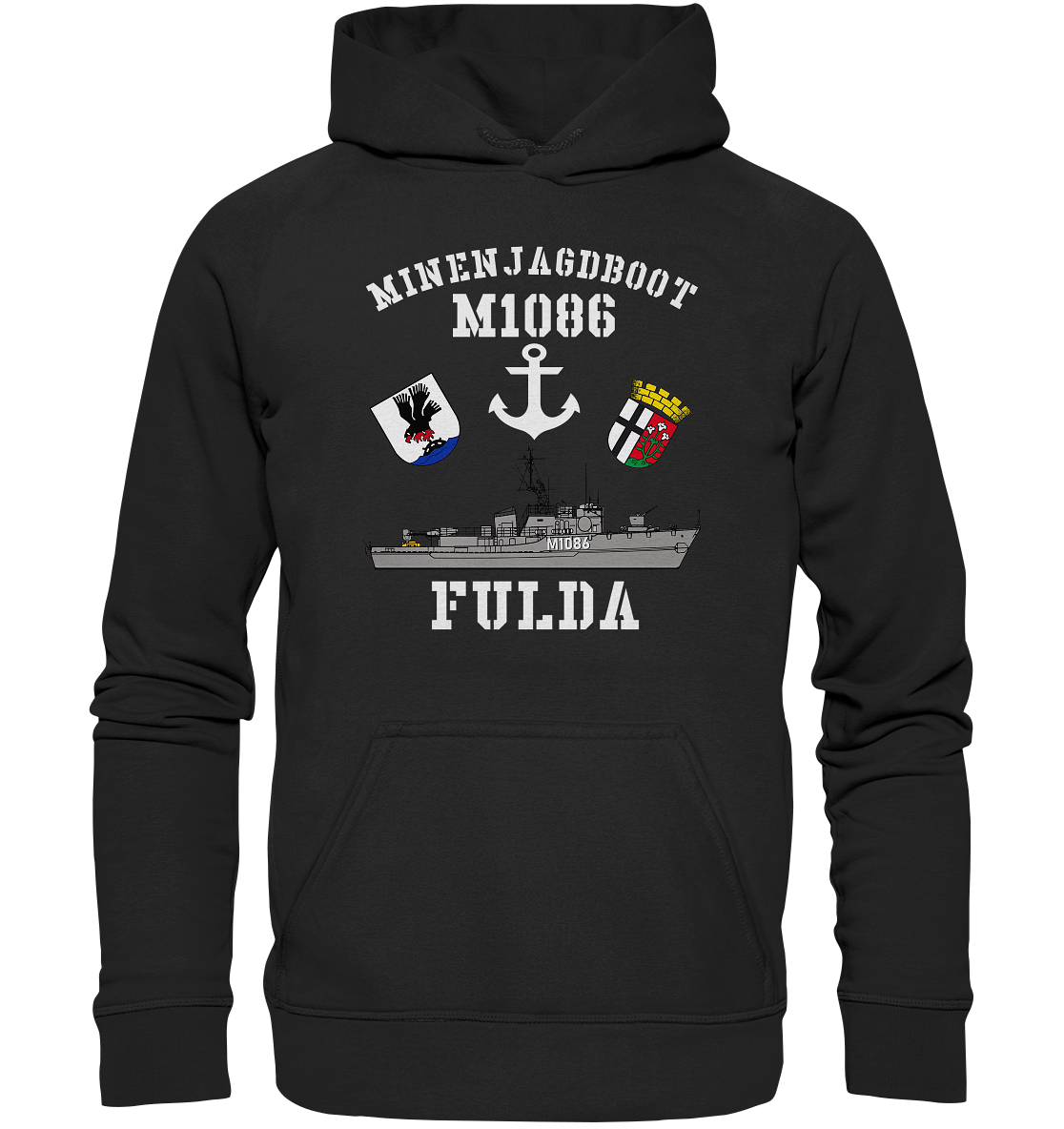 Mij.-Boot M1086 FULDA - Basic Unisex Hoodie