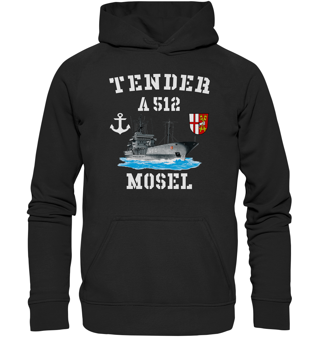 Tender A512 MOSEL Anker - Basic Unisex Hoodie