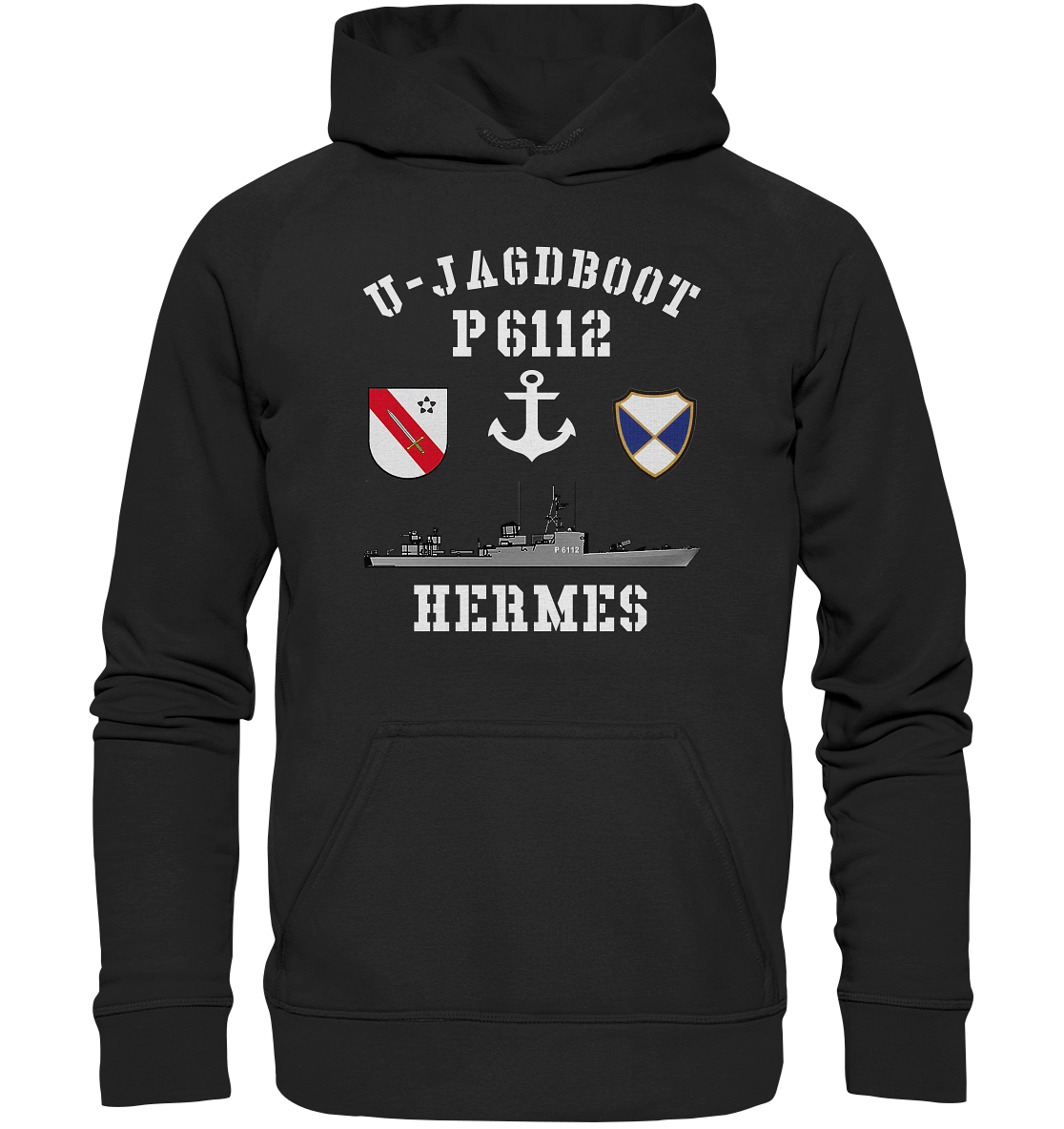 U-Jagdboot P6112 HERMES Anker - Basic Unisex Hoodie