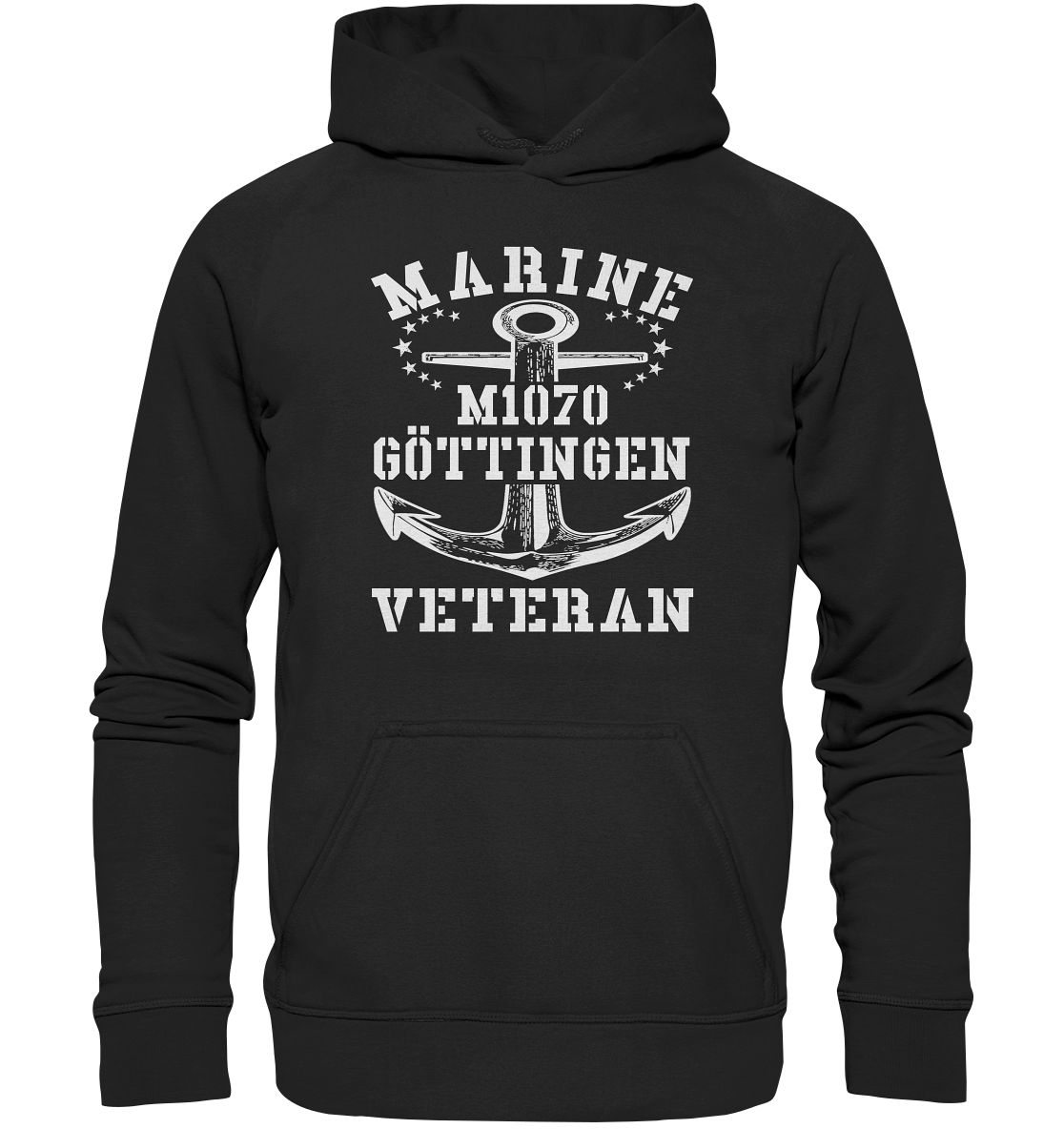 MARINE VETERAN M1070 GÖTTINGEN - Basic Unisex Hoodie