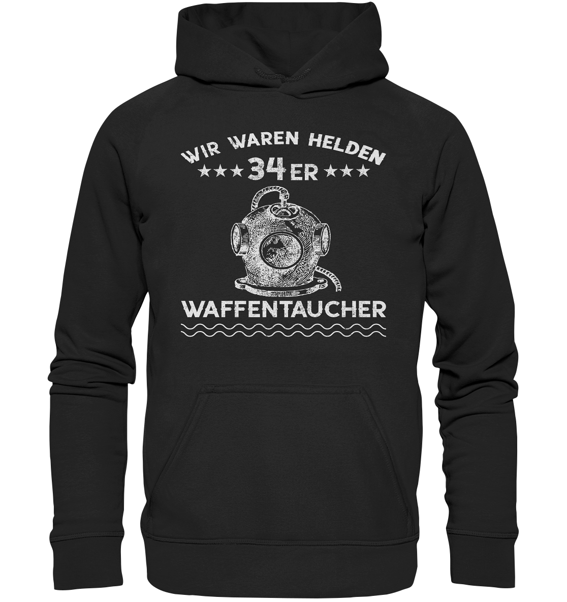 WAFFENTAUCHER - Wir waren Helden  - Basic Unisex Hoodie