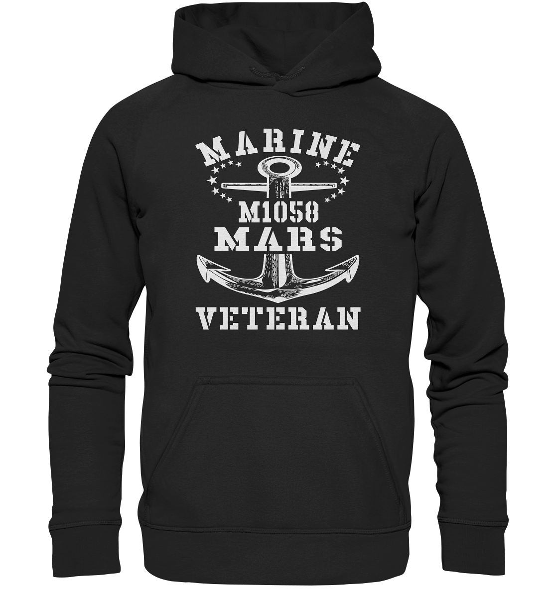 SM-Boot M1058 MARS Marine Veteran - Basic Unisex Hoodie