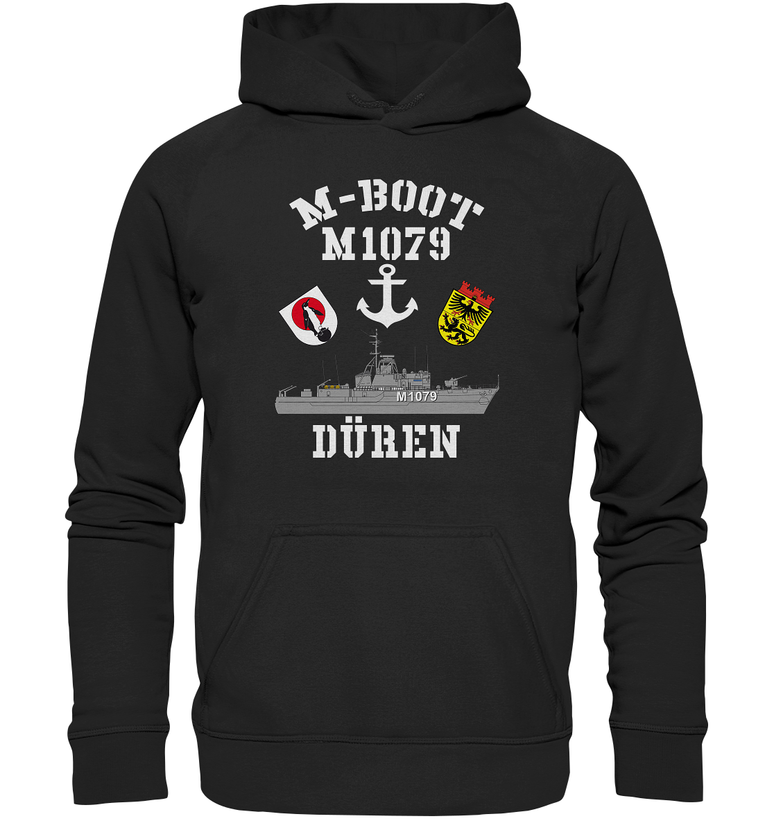 M-Boot M1079 DÜREN Anker (HL) - Basic Unisex Hoodie