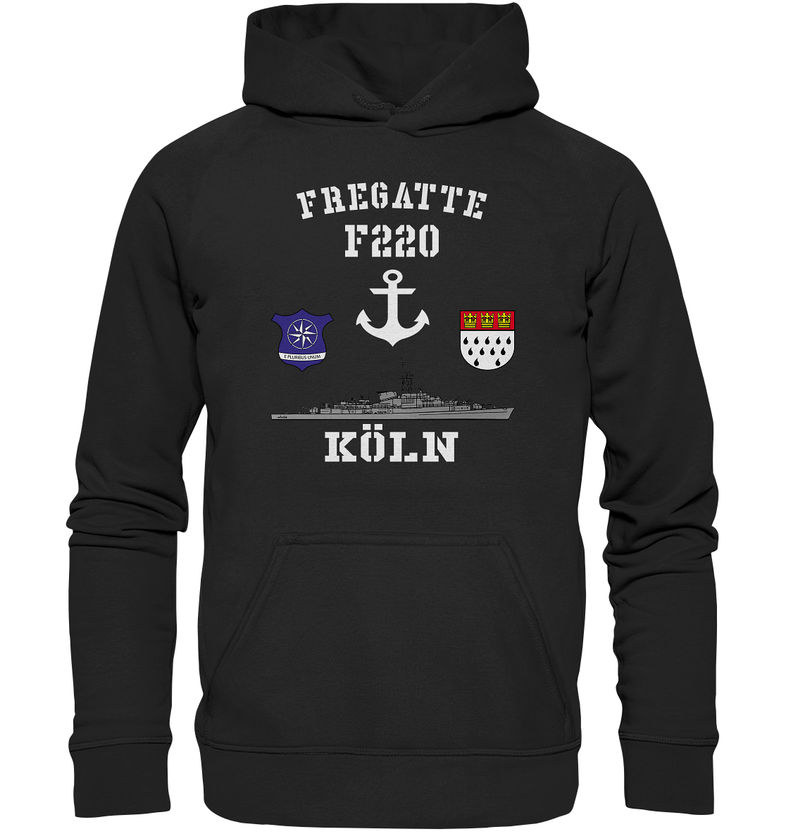 Fregatte F220 KÖLN Anker - Basic Unisex Hoodie