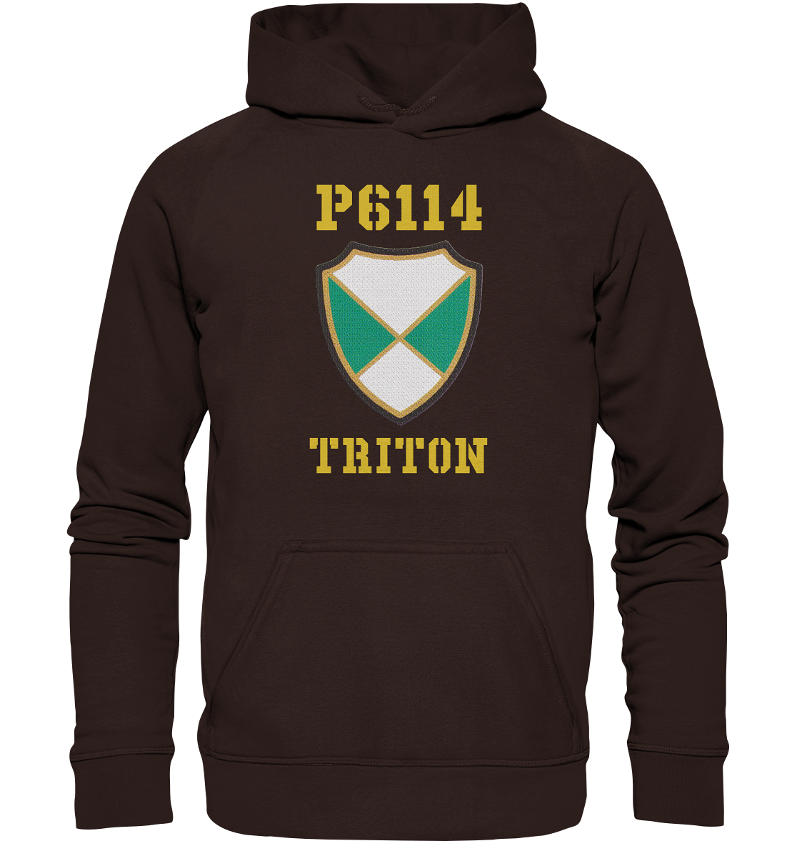 P6114 TRITON Wappen - Basic Unisex Hoodie