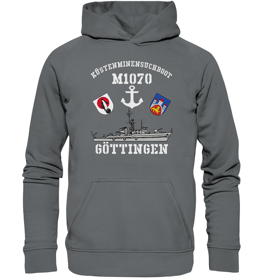 KM-Boot M1070 GÖTTINGEN Anker - Basic Unisex Hoodie