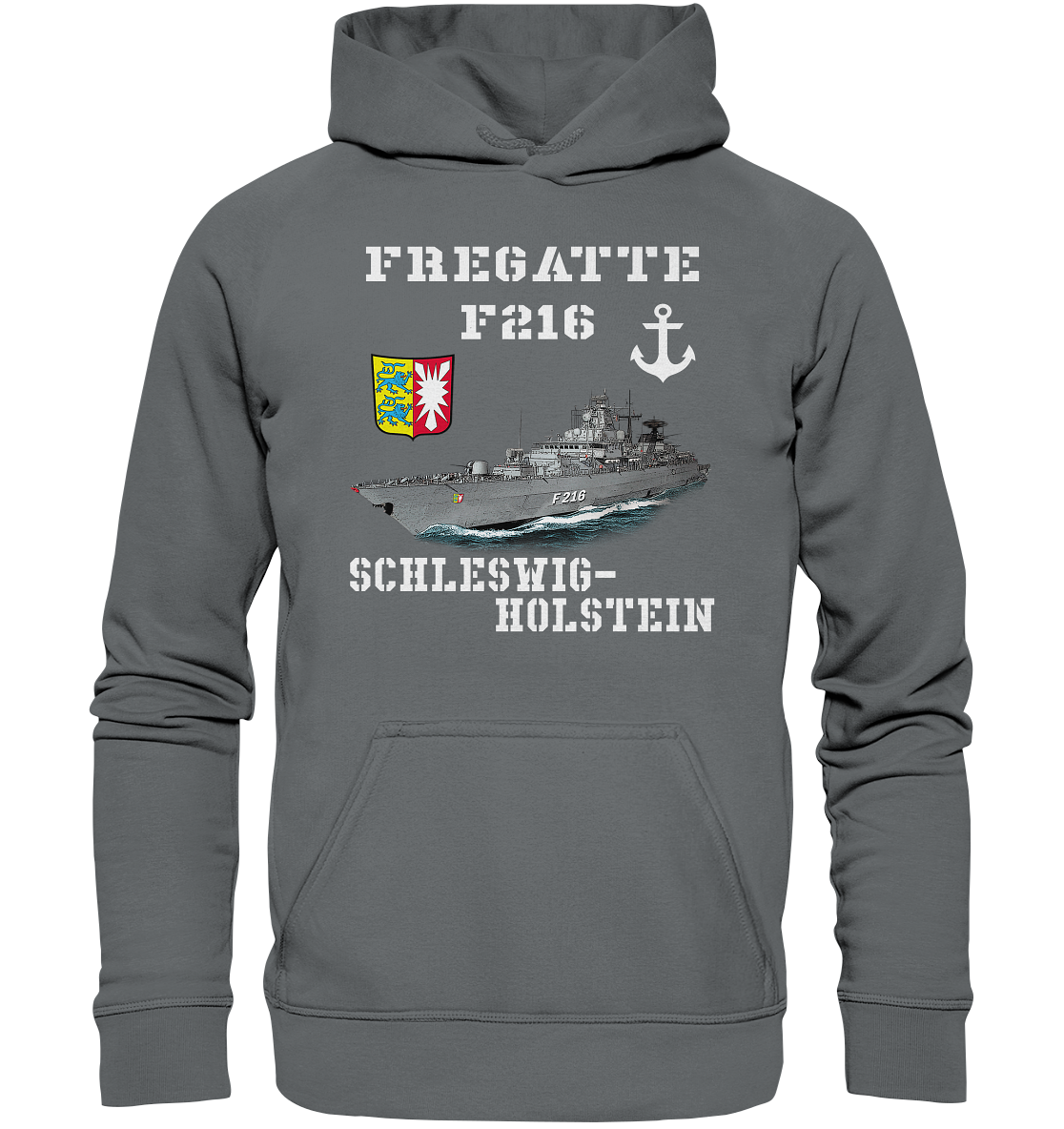 F216 Fregatte SCHLESWIG-HOLSTEIN - Basic Unisex Hoodie