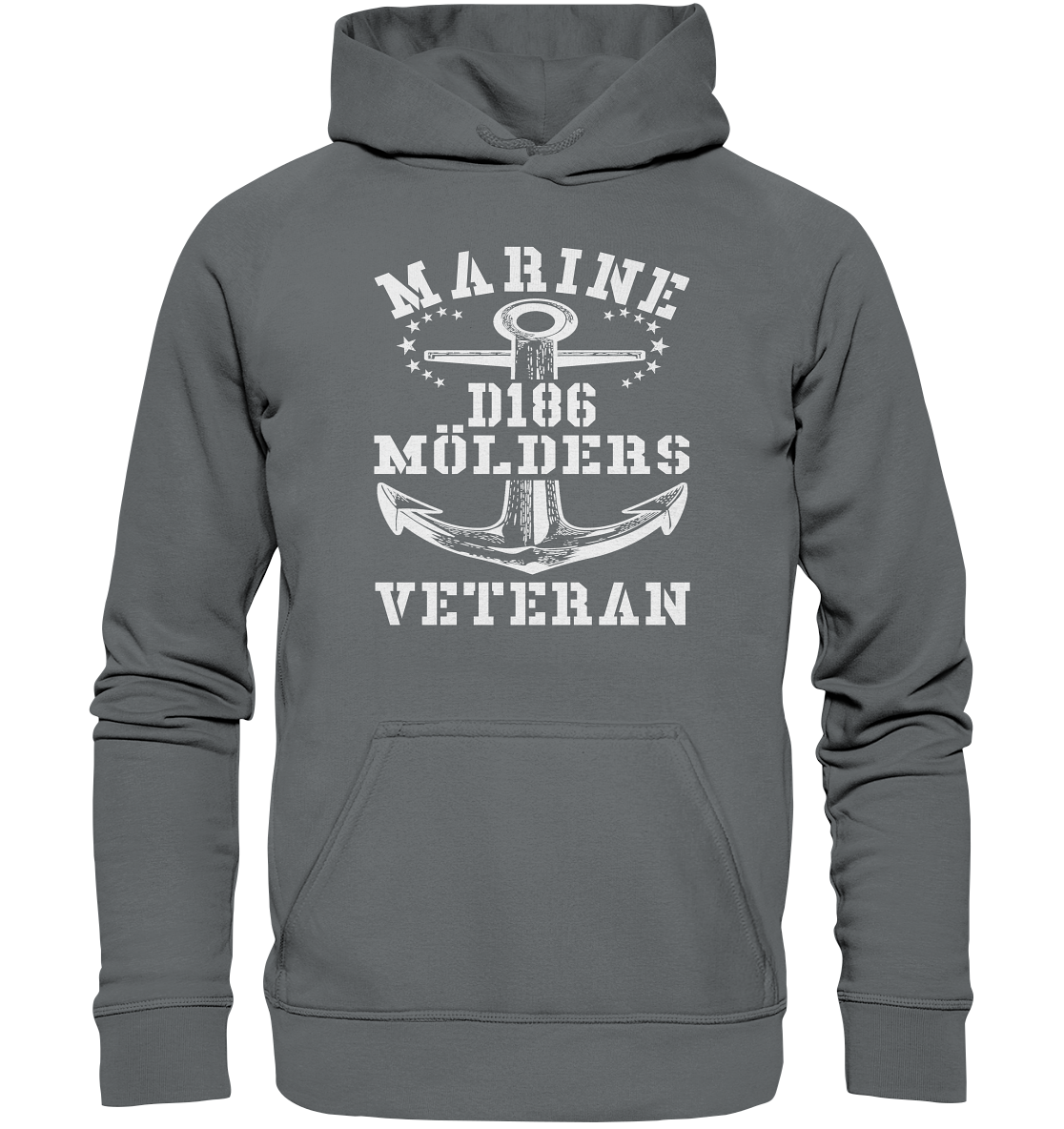 Zerstörer D186 MÖLDERS Marine Veteran - Basic Unisex Hoodie