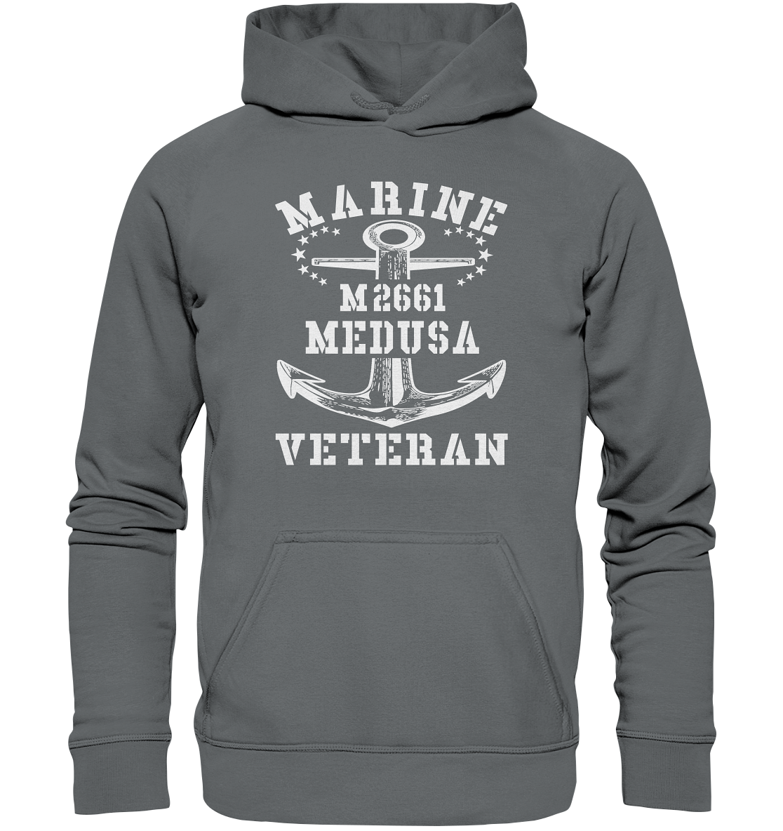 BiMi M2661 MEDUSA Marine Veteran - Basic Unisex Hoodie