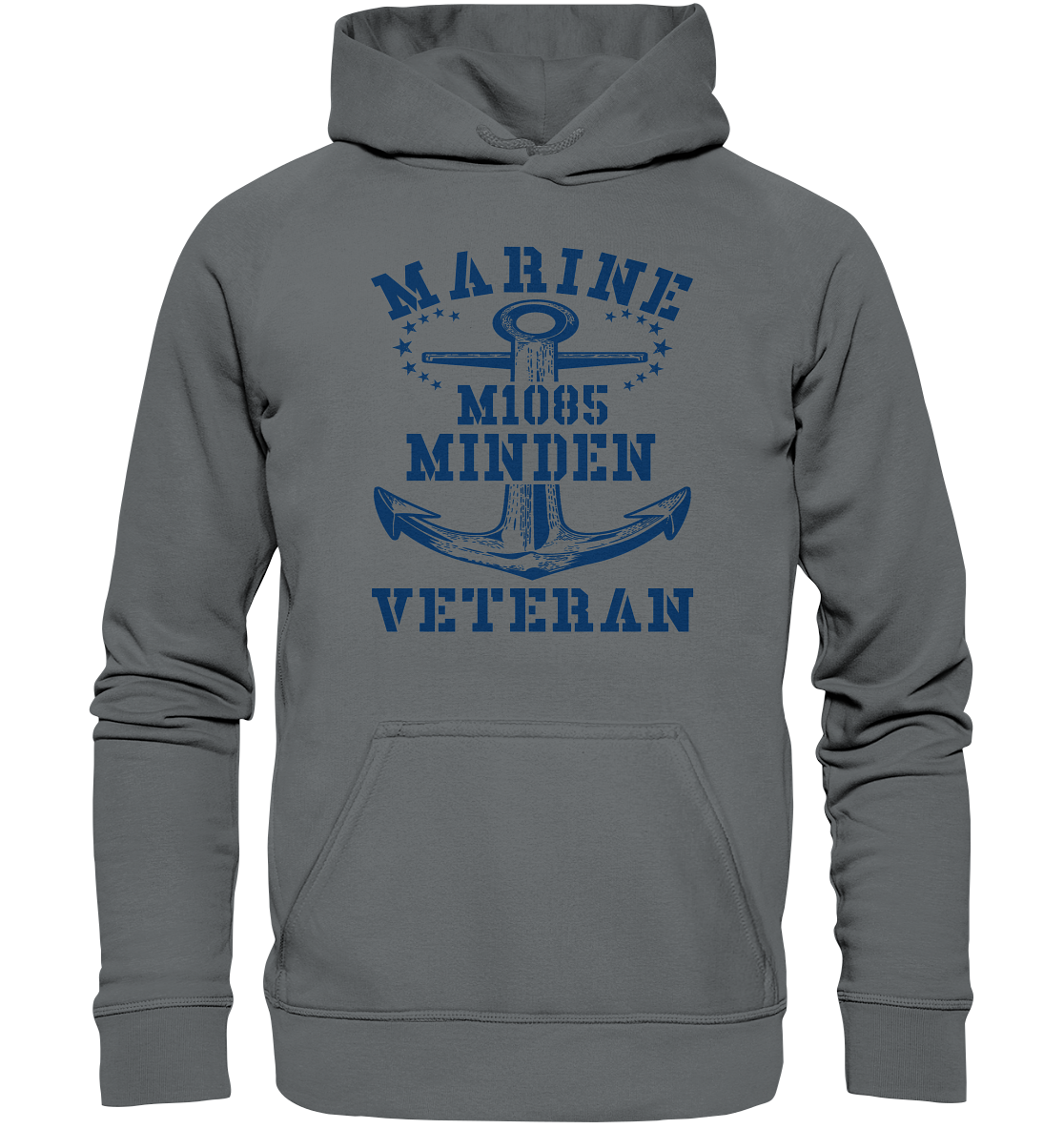 Marine Veteran M1085 MINDEN - Basic Unisex Hoodie
