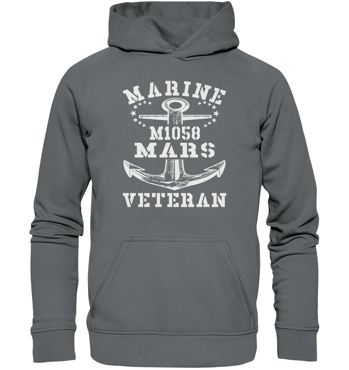 SM-Boot M1058 MARS Marine Veteran - Basic Unisex Hoodie