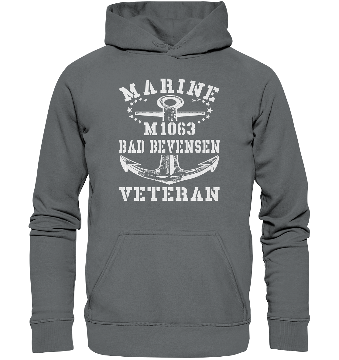 Mij.-Boot M1063 BAD BEVENSEN Marine Veteran - Basic Unisex Hoodie