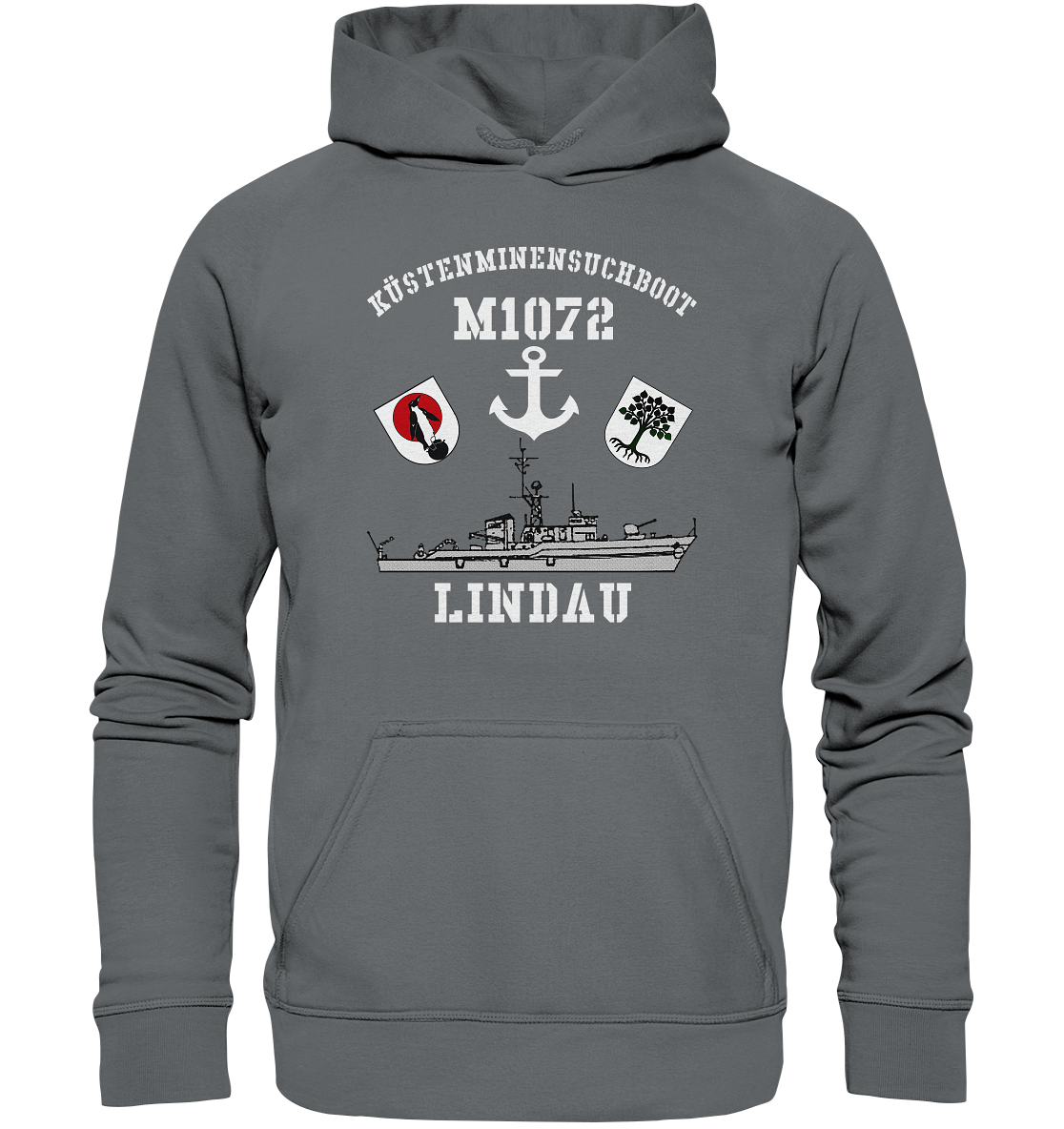 KM-Boot M1072 LINDAU Anker - Basic Unisex Hoodie