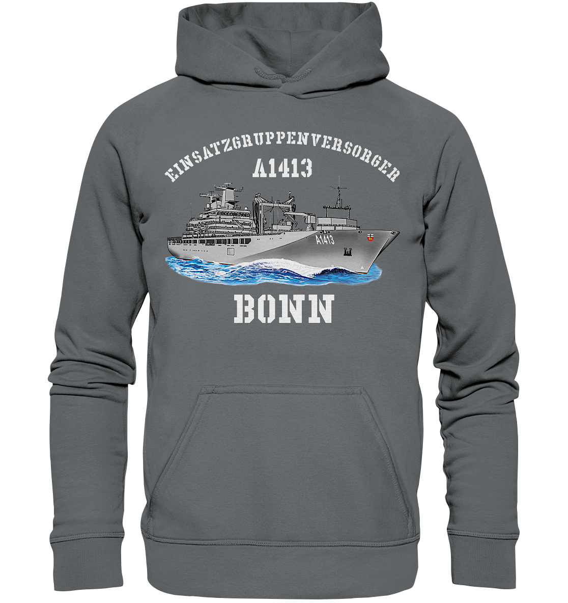 EGV A1413 BONN - Basic Unisex Hoodie