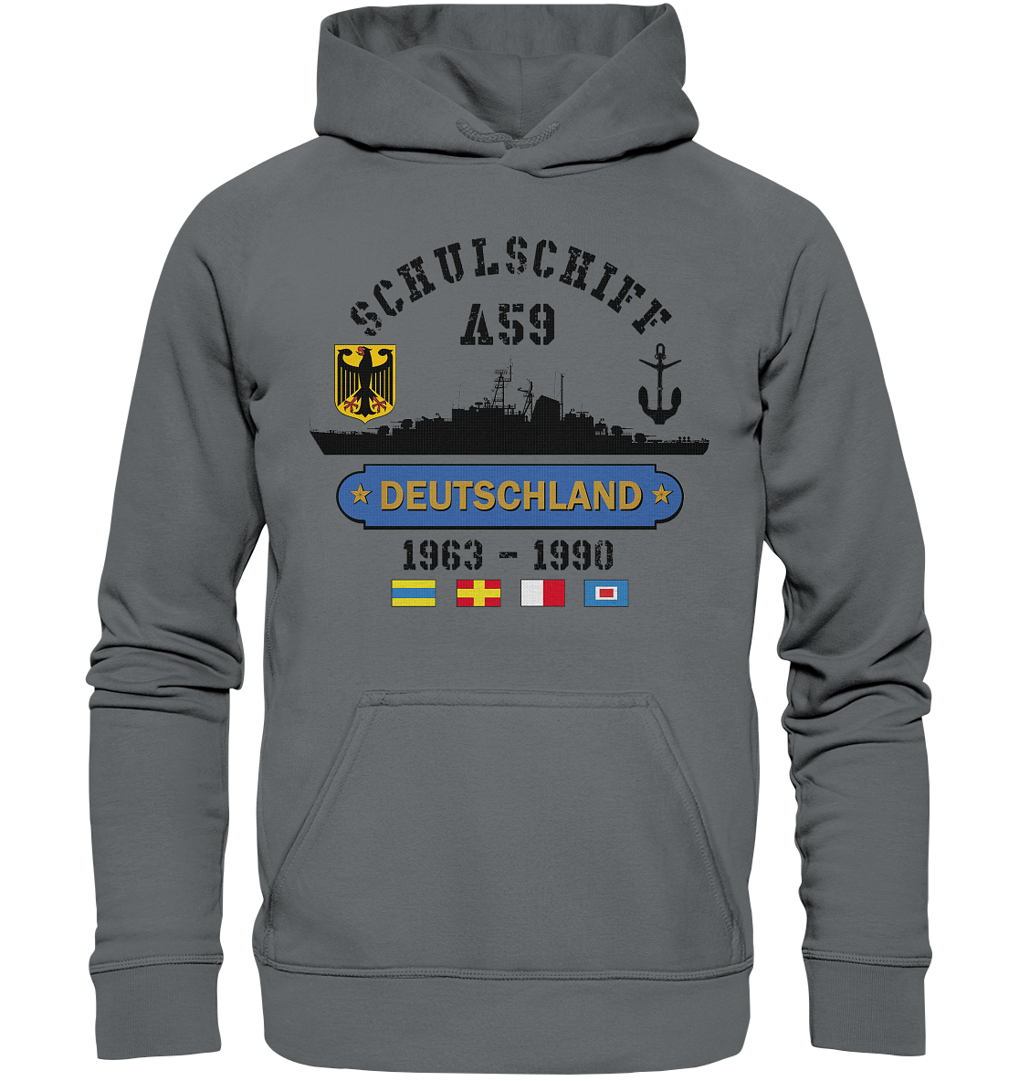 Schulschiff A59 DEUTSCHLAND - Basic Unisex Hoodie