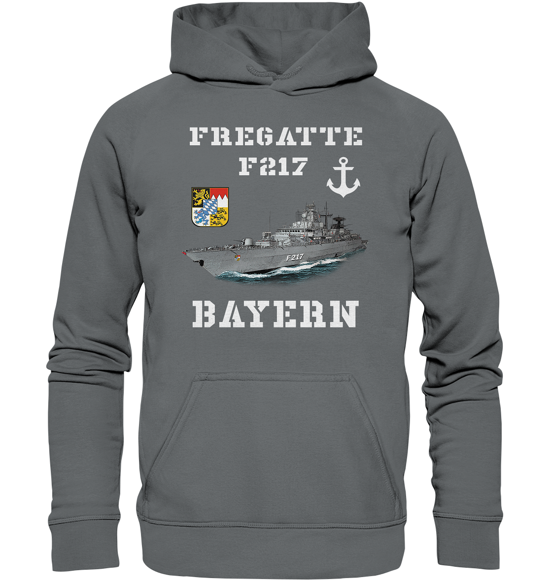 F217 Fregatte BAYERN - Basic Unisex Hoodie