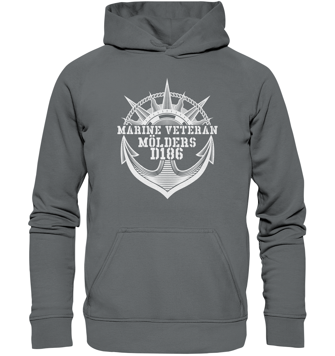 MARINE VETERAN D186 MÖLDERS - Basic Unisex Hoodie