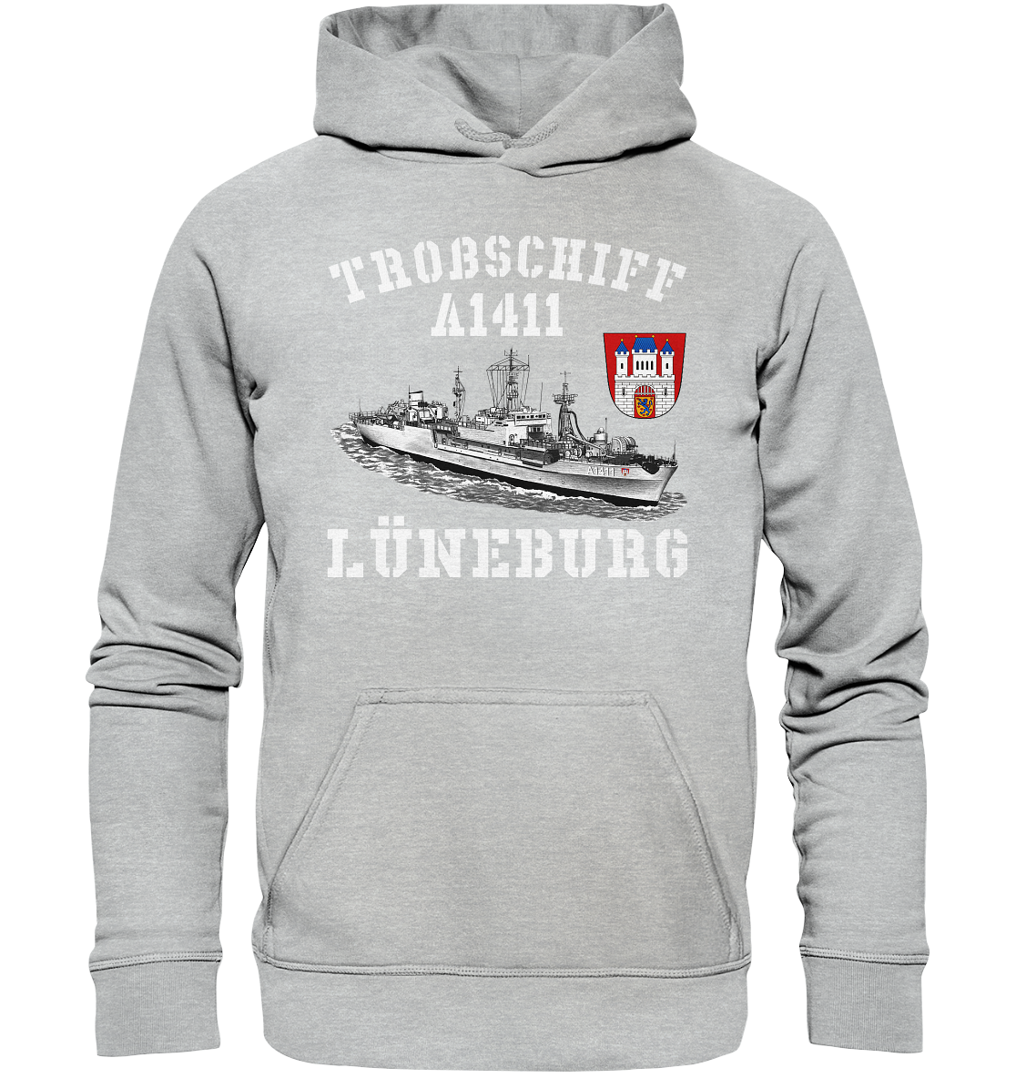 Troßschiff A1411 LÜNEBURG - Basic Unisex Hoodie