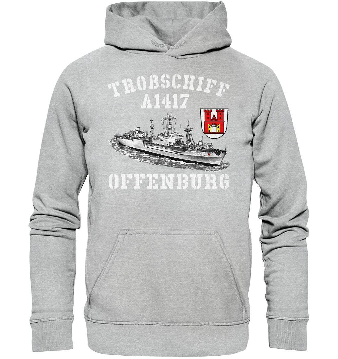 Troßschiff A1417 OFFENBURG - Basic Unisex Hoodie