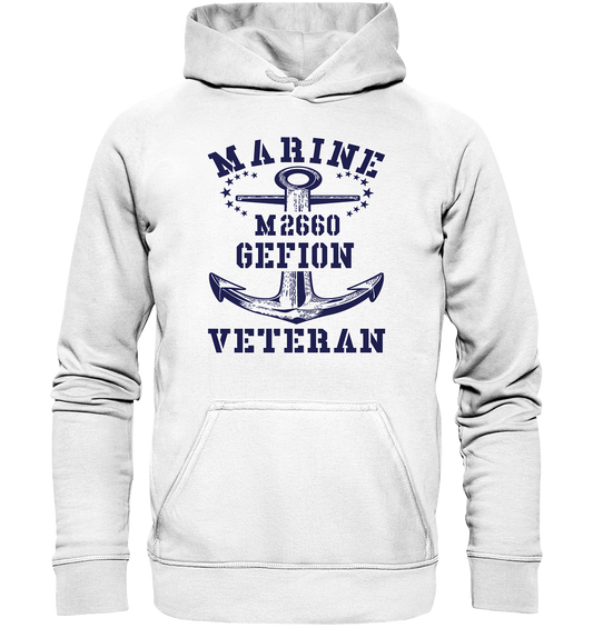 BiMi M2660 GEFION Marine Veteran  - Basic Unisex Hoodie
