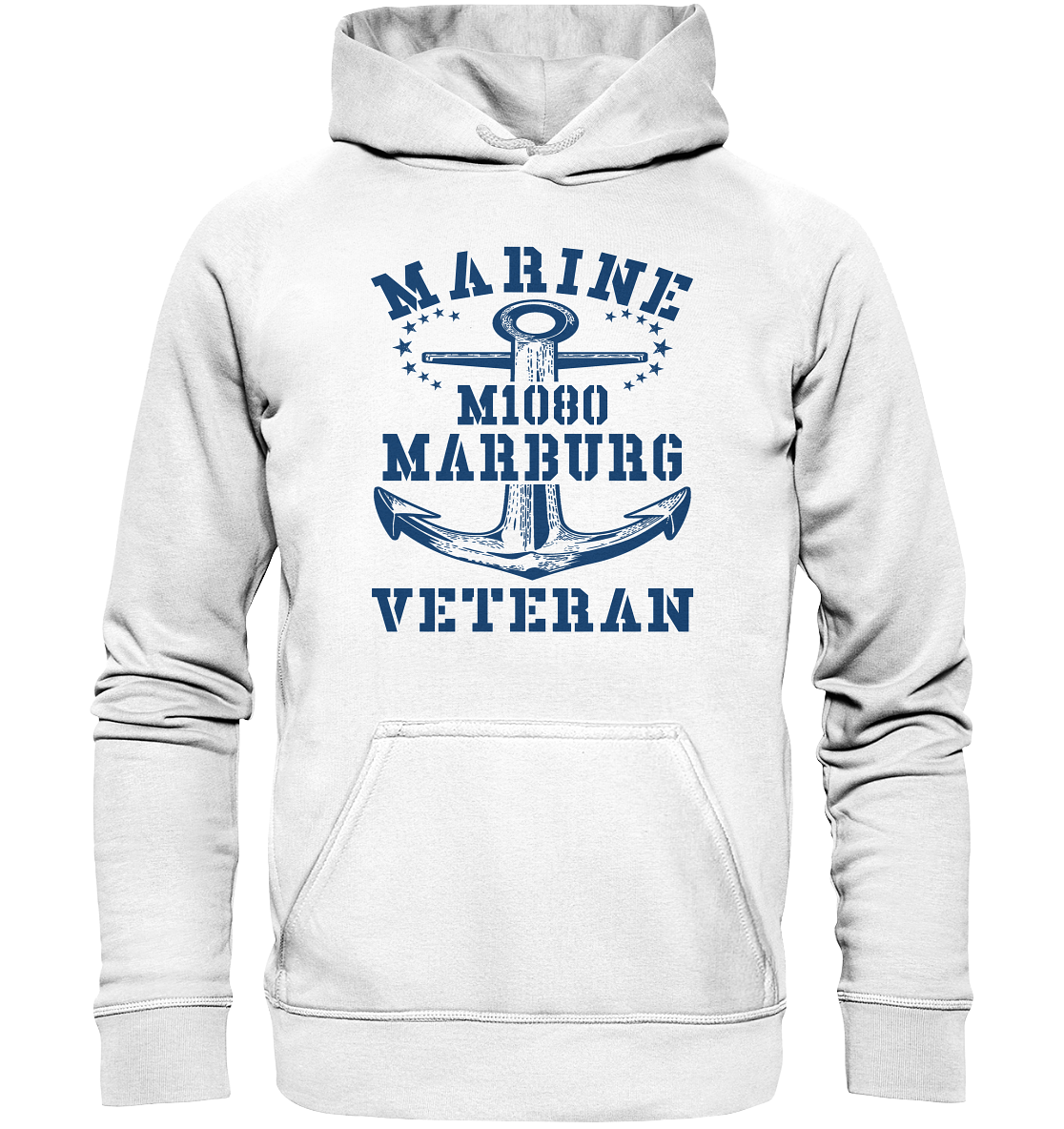 MARINE VETERAN M1080 MARBURG - Basic Unisex Hoodie