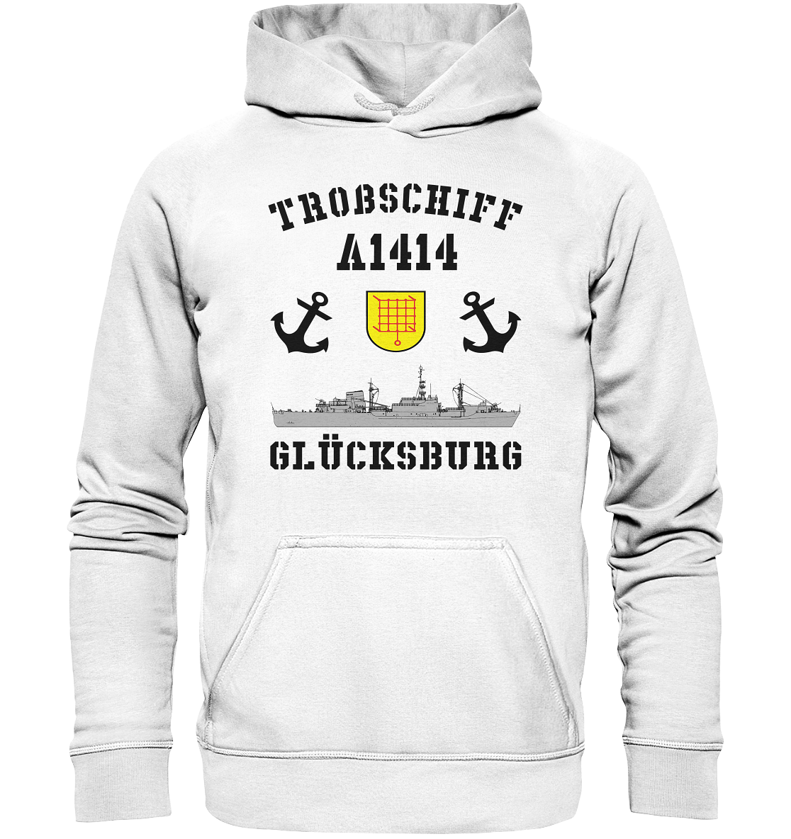 Troßschiff A1414 GLÜCKSBURG - Basic Unisex Hoodie