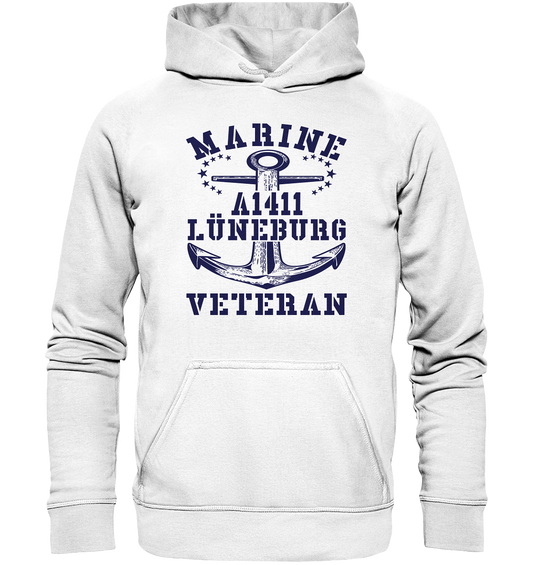 Troßschiff A1411 LÜNEBURG Marine Veteran - Basic Unisex Hoodie