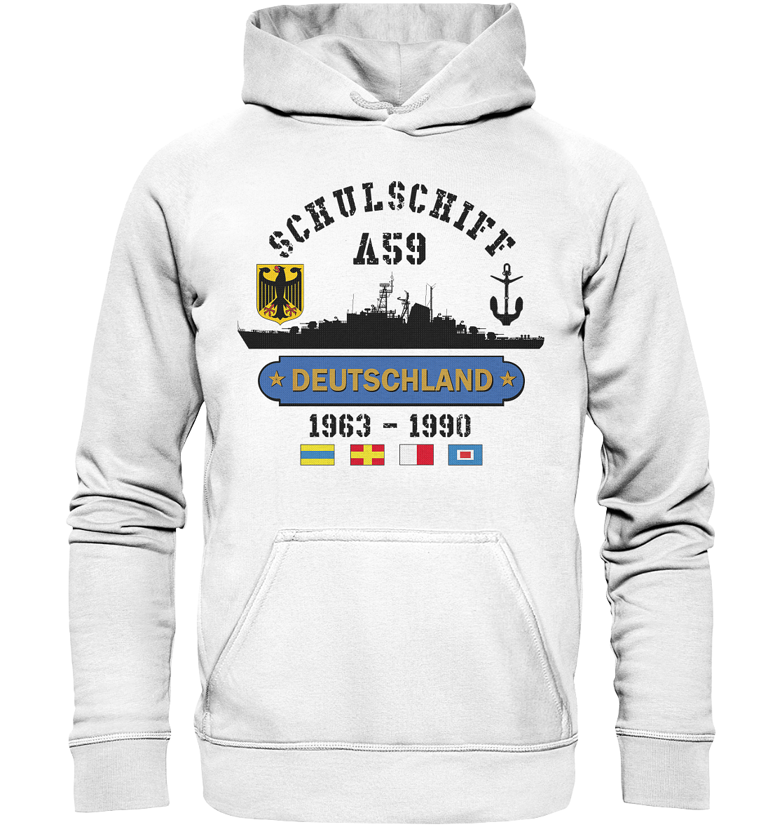 Schulschiff A59 DEUTSCHLAND - Basic Unisex Hoodie