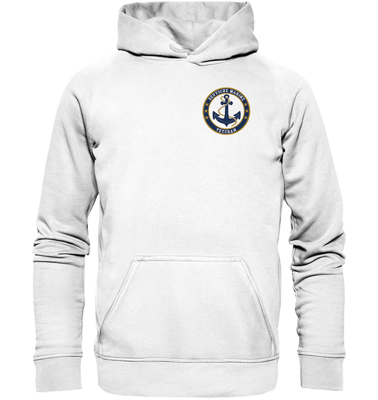DEUTSCH MARINE Marine Veteran Brustlogo - Basic Unisex Hoodie