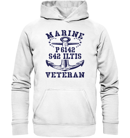 P6142 S42 ILTIS Marine Veteran - Basic Unisex Hoodie