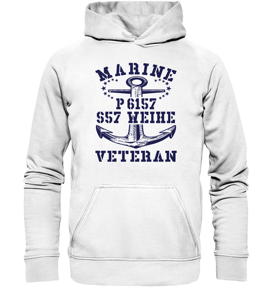 P6157 S57 WEIHE Marine Veteran - Basic Unisex Hoodie